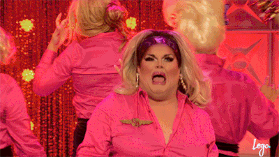 Talking Drag Race with Chiffon Dior: Episode Two “Glamazonian Airways” 11 OMG, I just remembered I left the iron on!