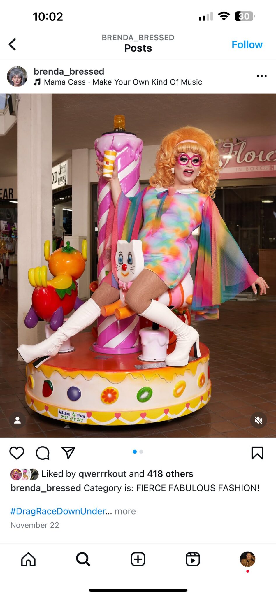 Post "Drag Race", Brenda Bressed Prepares To Be Down Under's Jinkx Monsoon! 1