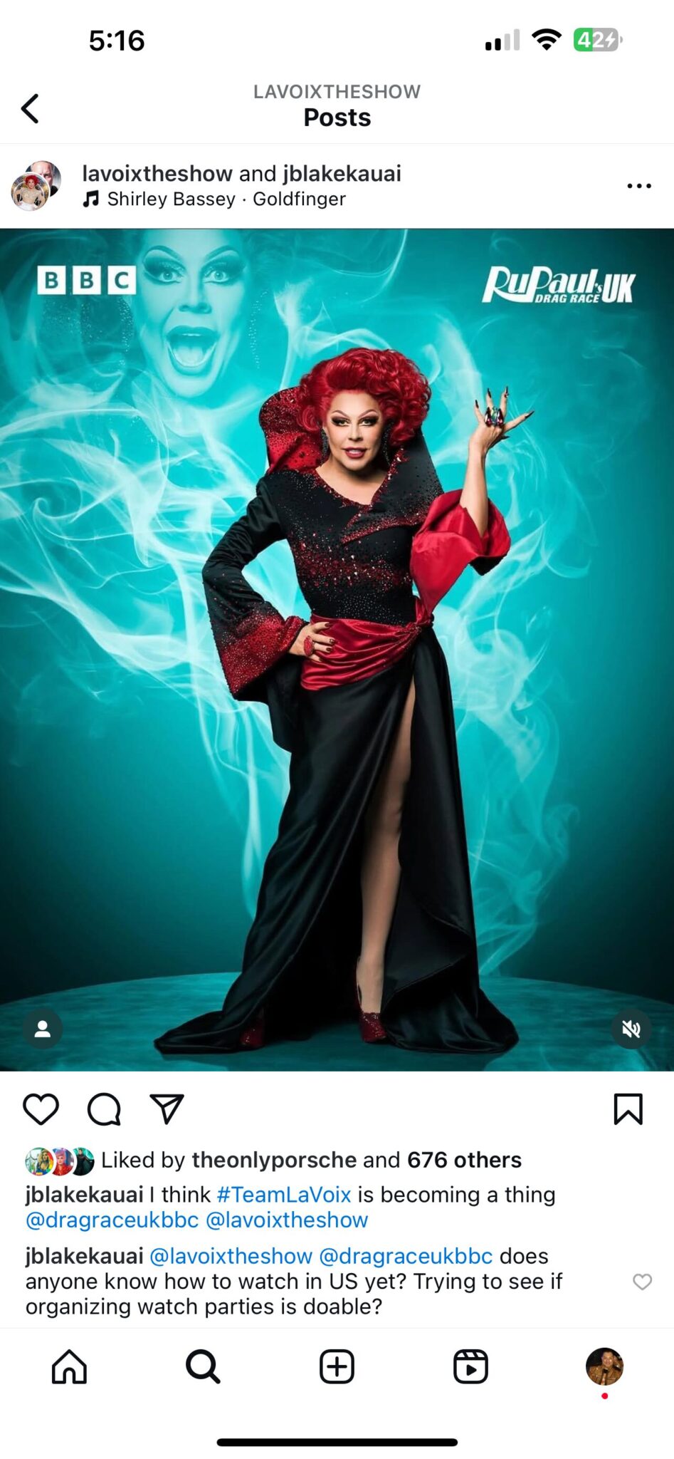 La Voix Chats "Drag Race UK", Her Fan Favorite Father & A Possible Sin City Run? 1 La Voix Chats "Drag Race UK", Her Fan Favorite Father & A Possible Sin City Run? 1