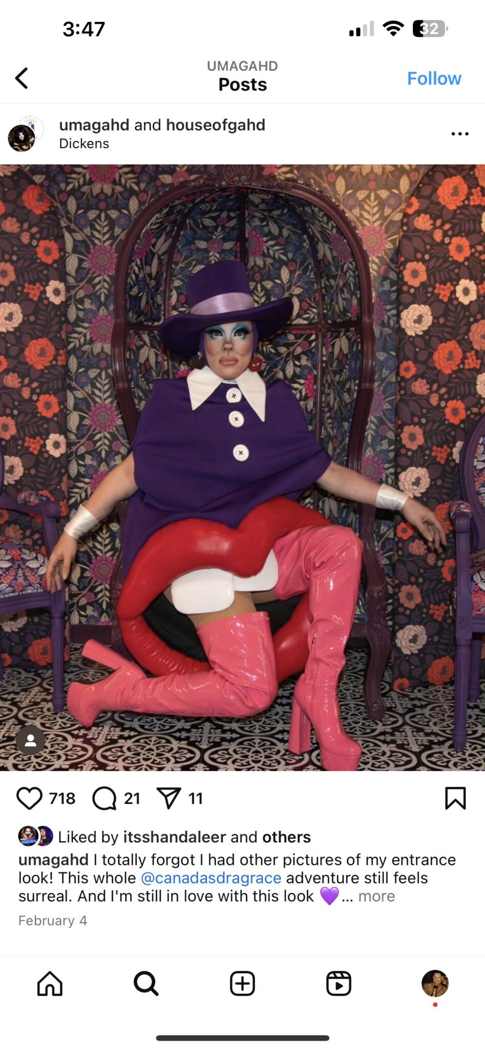 Uma Gahd Dishes "Canada's Drag Race", the Montreal Scene, & Bringing Art Back To Drag 1 Uma Gahd Dishes "Canada's Drag Race", the Montreal Scene, & Bringing Art Back To Drag 1