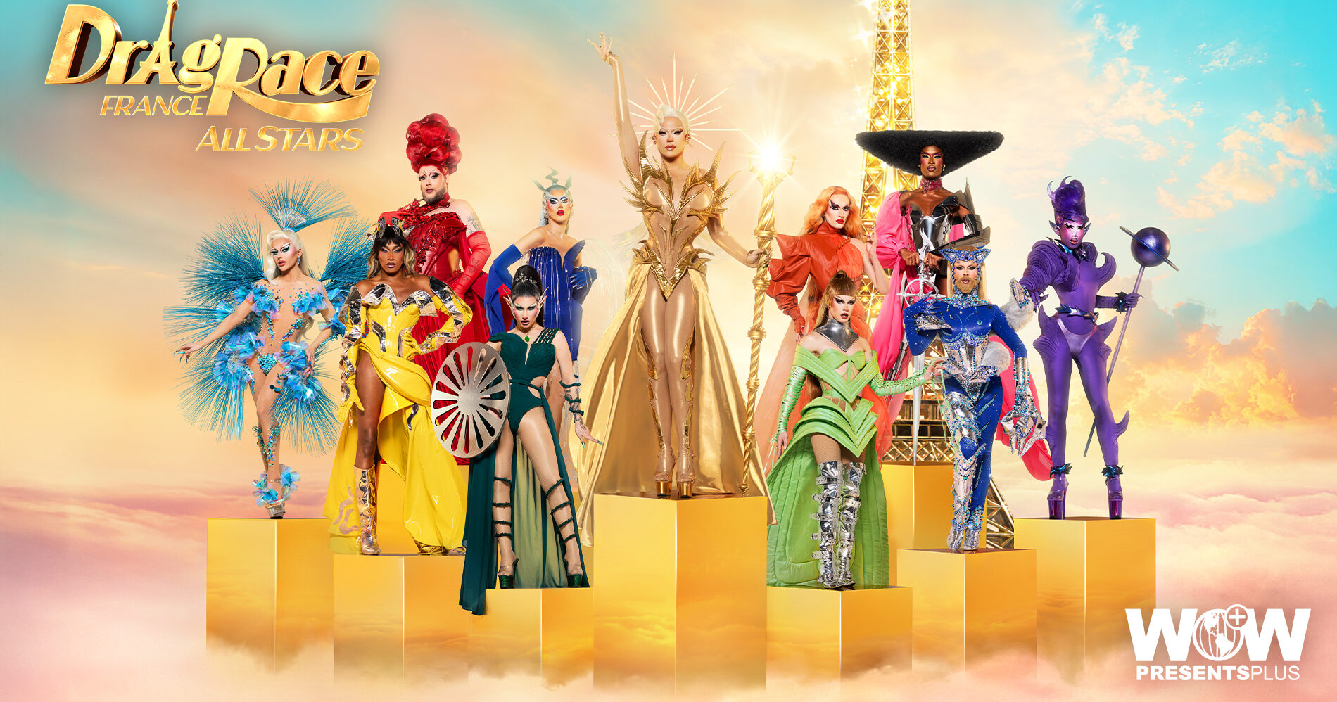 "Drag Race France: All Stars" Comes To WOW Presents Plus On July 10th! 1 "Drag Race France: All Stars" Comes To WOW Presents Plus On July 10th! 1